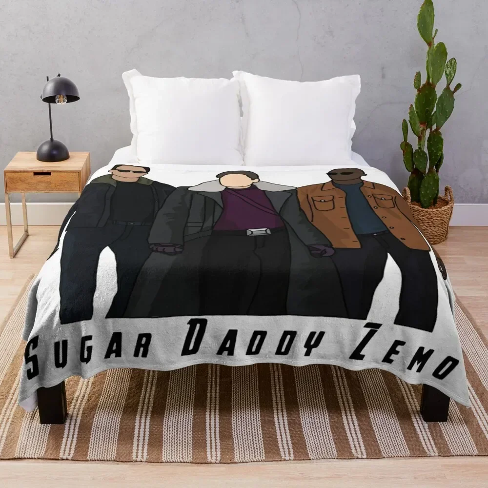 Sugar Daddy Zemo Throw Blanket All Season Soft Lightweight Blanket for Home