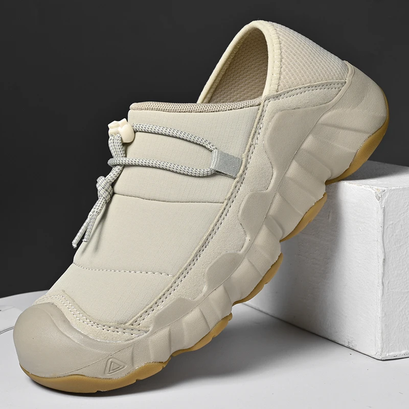 

Мужские водонепроницаемые легкие кроссовки для скалолазания на открытом воздухе Slip-On oes, удобные дышащие Cotton oes