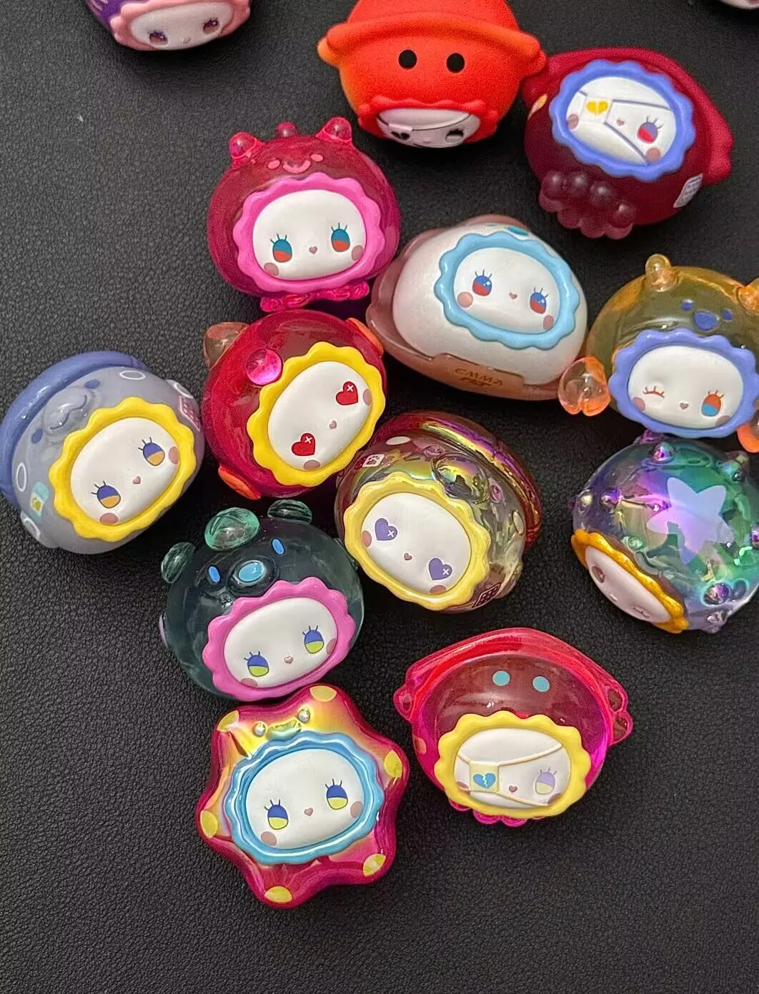 جديد إيما سيكريت فورست سلسلة صندوق أعمى صندوق الغموض فقاعة المحيط لطيف الجسيمات مجوهرات بأشكال حيوانات الحبوب الديكور سلسلة هدية