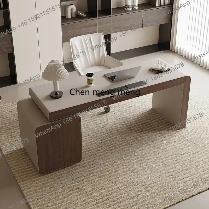 

Minimalist Aesthetic Office Desk Luxury Organizers Executive Office Desk Computer Design Mesas Escritorio Commercial Furniture