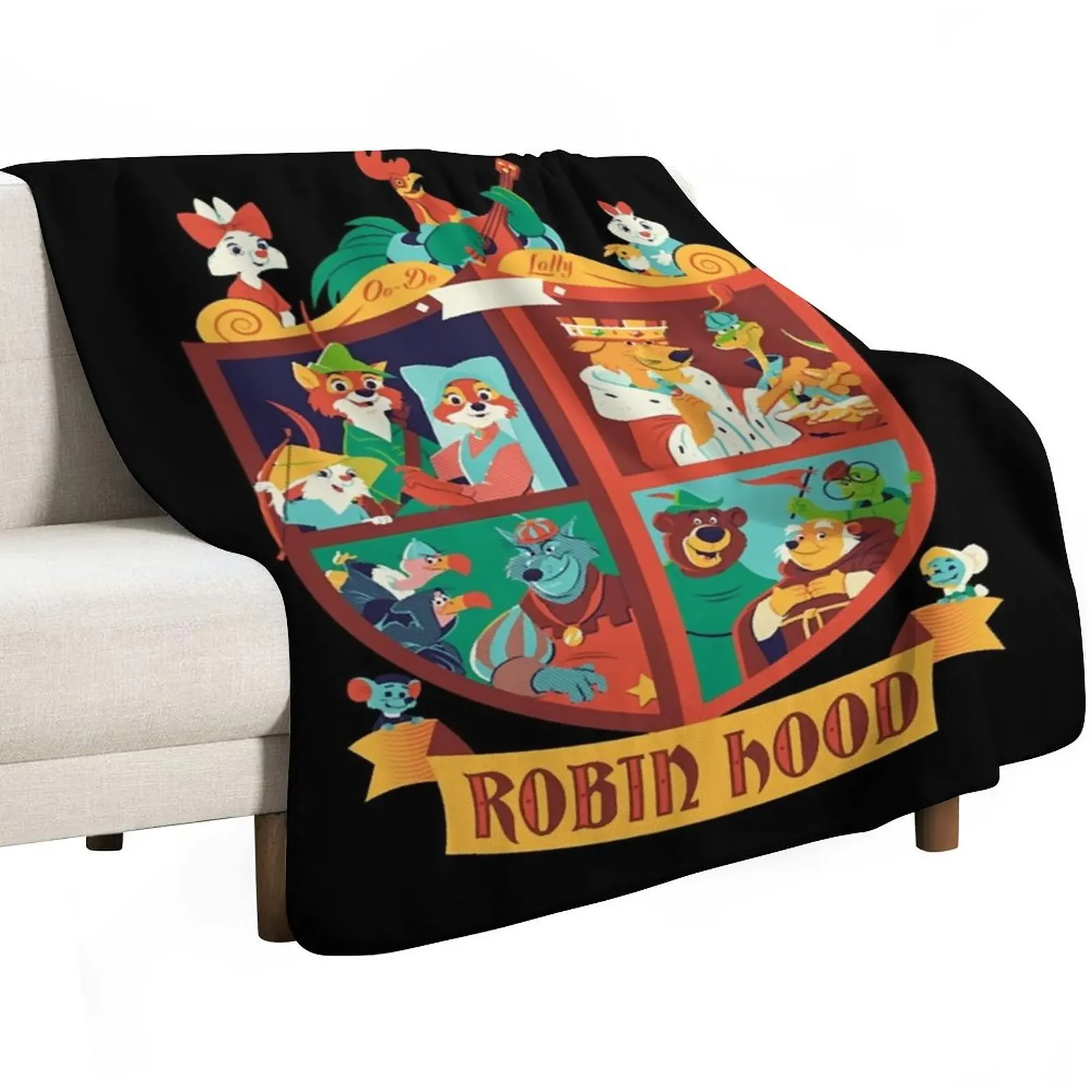 روبن هود تي شيرت رمي البطانيات والرمي أنيمي أريكة سرير البطانيات الجميلة #2