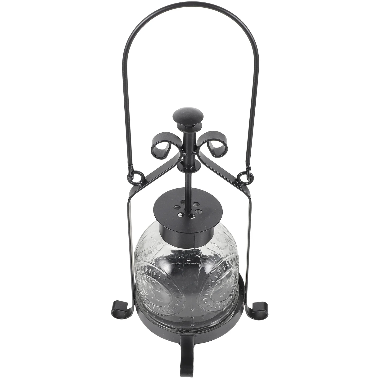 

Elegant Vintage Candlestick Holder Unique Geometric Design Indoor Outdoor Decorative Tabletop Accessory Lantern