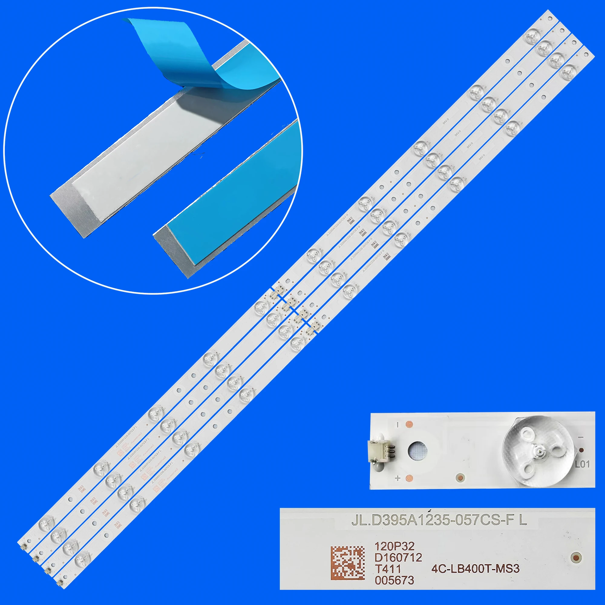 

LED Backlight Strip For 40FA3113W 40FA3103 4C-LB400T-MS3 40560F-DB LVF400CMDX 40FC3116 40FC3112 40FC3114 F40B3813 F40B3804
