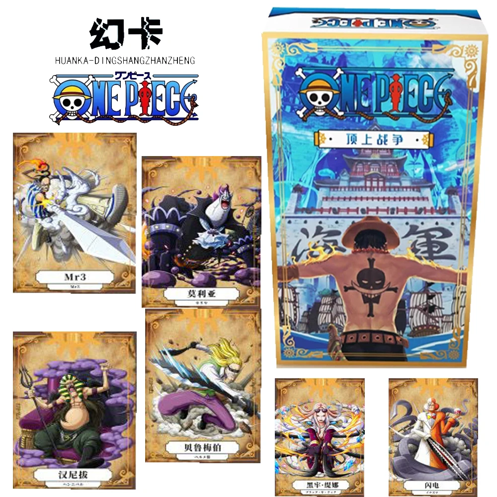 

Geninue One Piece Cards Collection for Children Japan Anime Adventure Story Rare Simplicity SSR Cards Toy Boys Anniversary Gift