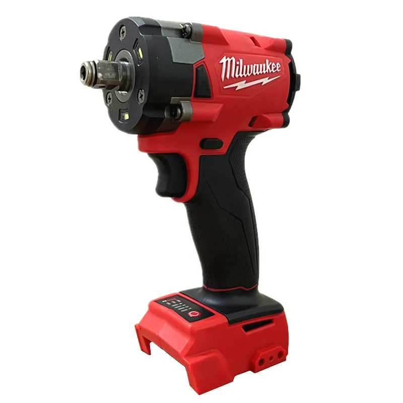 Cordless Impact Wrench Electric Brushless Screwdriver Drill Power Tools Car Truck Repair Compatible For Milwaukee 18V Battery