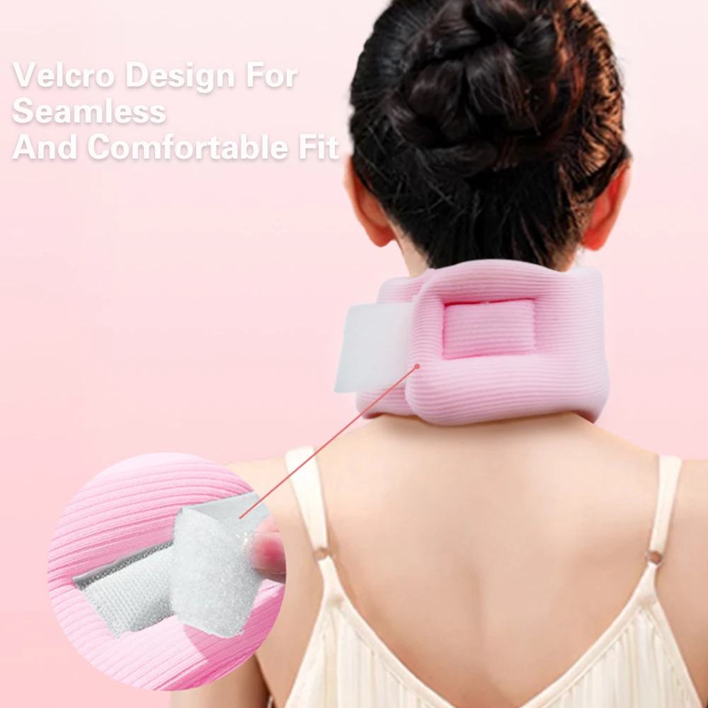 Neck Support Cervical Neck Traction Corrector 3D Hollow Cervical Collar Brace Soft Neck Stretcher Relief Shoulder Pain Device