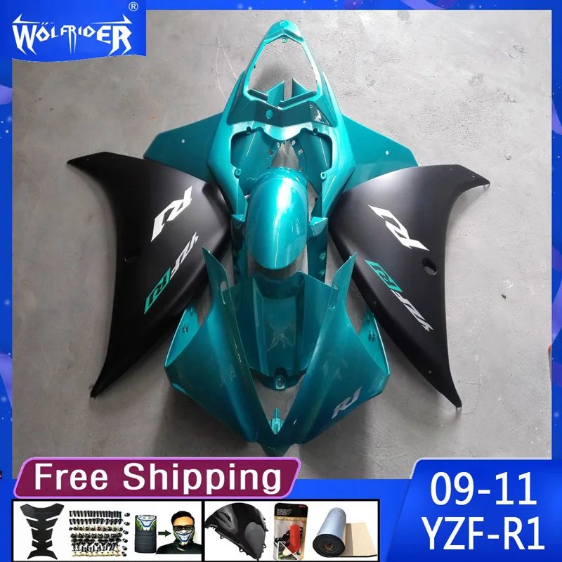 

Motorcycle ABS plastic fairings for YZFR1 09 10 11 YZF-R1 2009-2011 Motorbike violet black fairing Manufacturer Customize cover