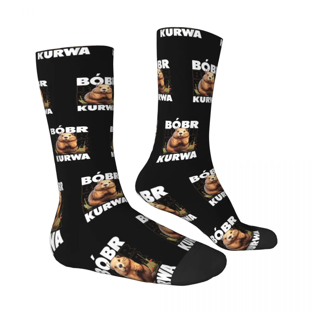 Bober Kurwa Stockings Custom Casual Socks Autumn Anti Sweat Socks Men Outdoor Sports Warm Soft Socks