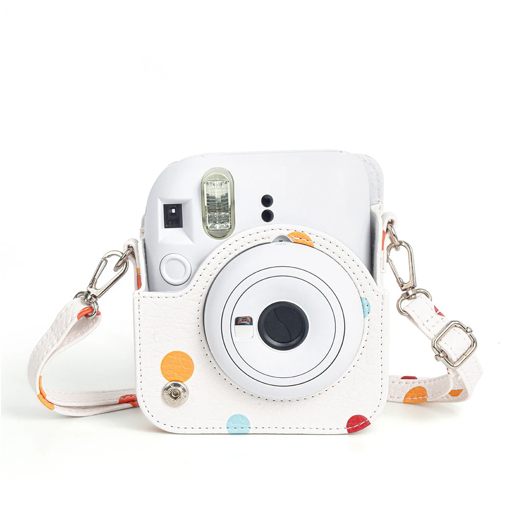 غطاء كاميرا ل Instax Mini 12 ، حافظة مع حزام الكتف والغبار ومقاومة للخدش ، حقيبة كاميرا ل Fujifilm Film Mini12