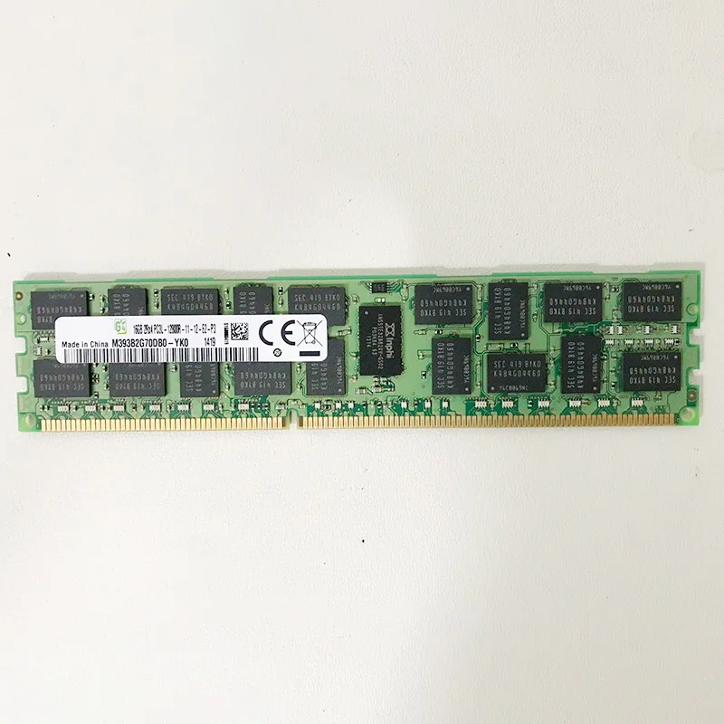 1 PCS 2PCS M391T5663QZ3-CF7 2GB 2RX8 PC2-6400E-666-12-G3 ECC 800 For Samsung RAM