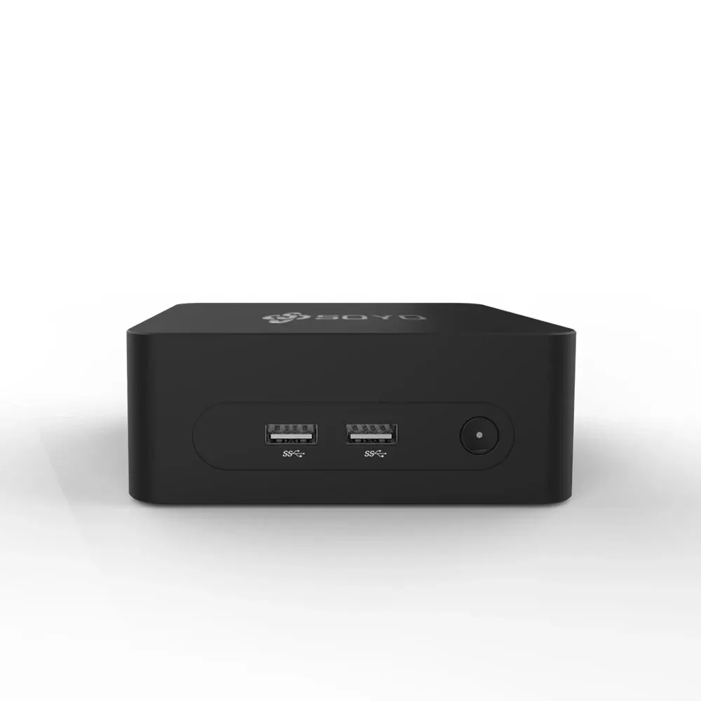 SOequilibre-Mini PC M2PLUS2, 16 Go de RAM, 512 Go SSD, mise en commun Celeron N100, Windows 11 Pro, compact, idéal pour la maison, les affaires et les jeux