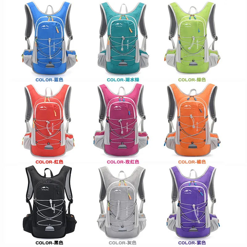 Men's Women Outdoor Sports Hiking Bag Camping Travel Waterproof Rucksack 20L Running Marathon Cycling Hydration Backpack