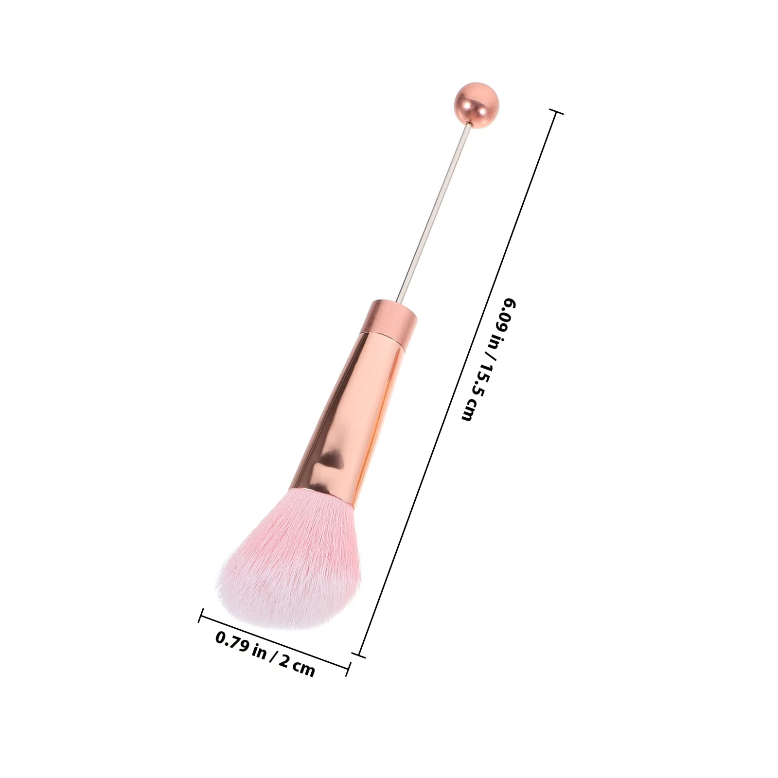 1 セットメイクブラシキット柔らかい毛ポータブル女性のための顔アイブレンドパウダー適用簡単クリーンロングハンドル化粧品