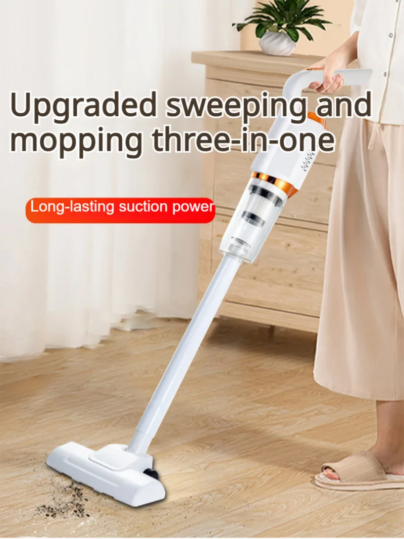 Household Handheld Wireless High-power Vacuum Cleaner Rechargeable Small Car Home Vacuum Cleaner