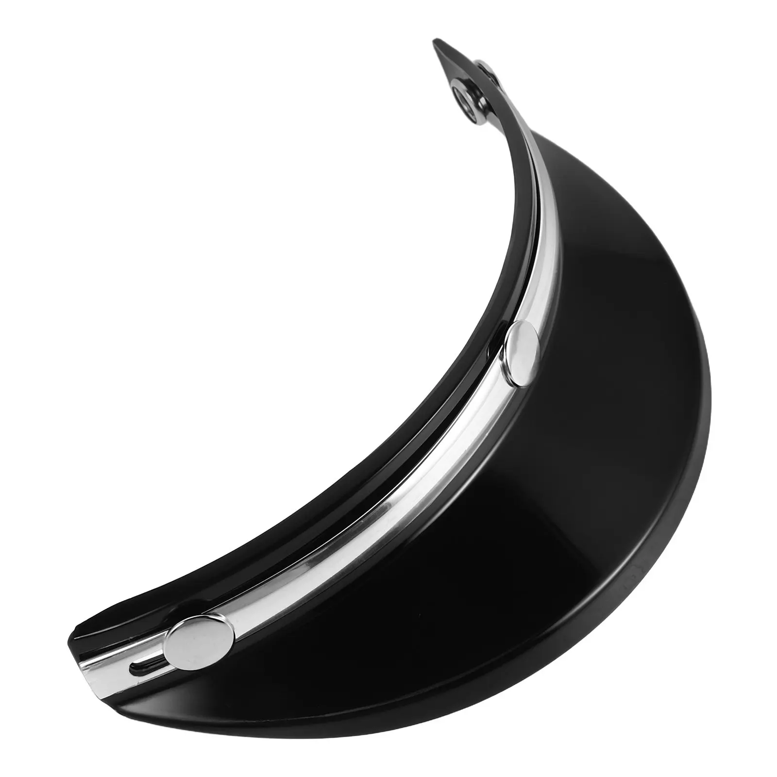 

Мотоциклетный козырек в ретро-стиле с тремя кнопками, защита от солнца, сменный козырек, аксессуар для езды на мотоцикле на открытом воздухе