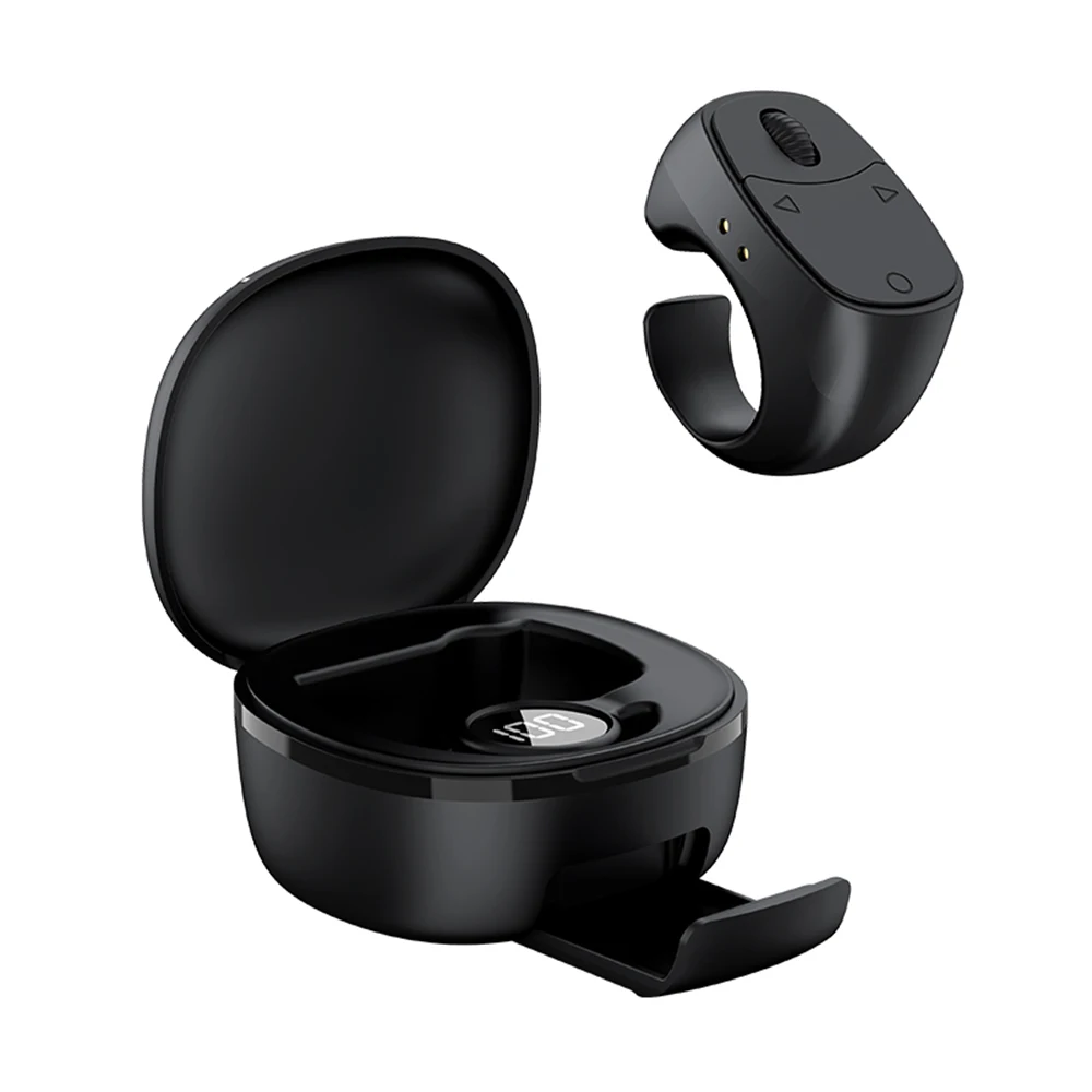 

JX-12 Roller Fingertip Ring Remote Control Wireless Bluetooth Mobile Selfie Multi-Function Selfie Button Page Turner for TIK Tok