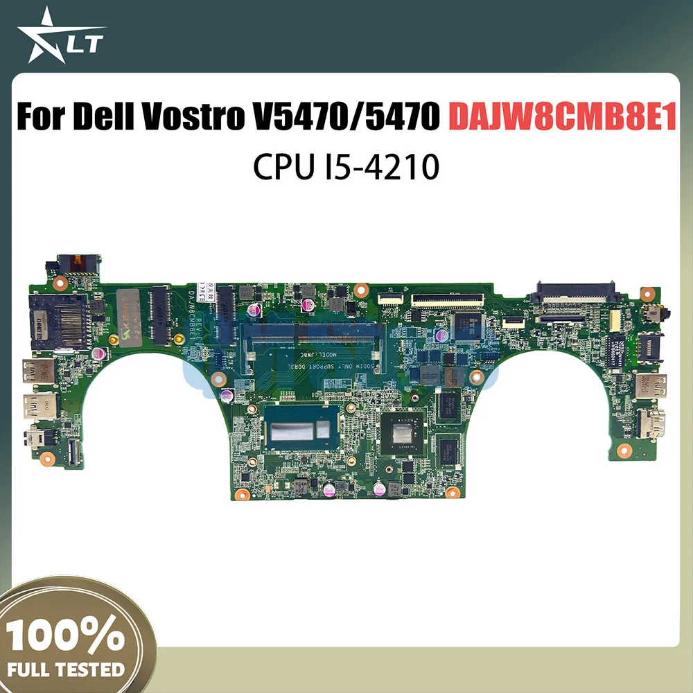 

Материнская плата для ноутбука DELL Vostro 14 V5470 5470 5439 P41G DAJW8CMB8E1 I5-4210 CPU GT740M 0Y8VHY