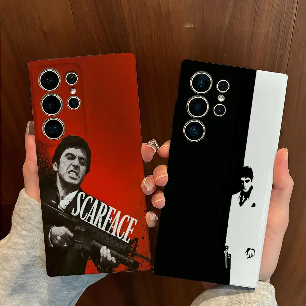 

Чехол для телефона со шрамом из фильма 3D для Samsung S25, чехол GalaxyS24Ultra 23plus S22 21 A56 36, глянцевая пленка, жесткий чехол из ПК