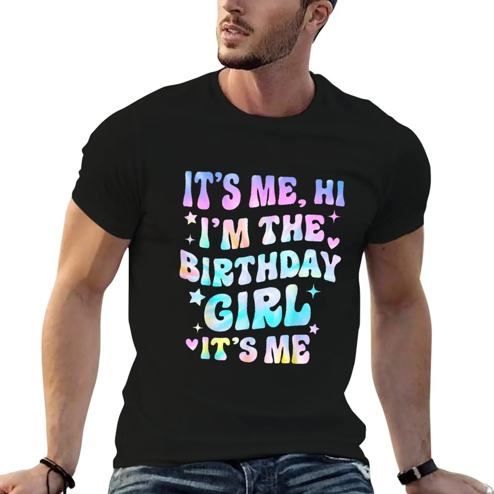 

It's Me Hi, I'm The Birthday Girl T Shirt, Girl Birthday Shirt, Retro Birthday Shirts, Queen Party, Song Shirt, Gift Shi T-Shirt