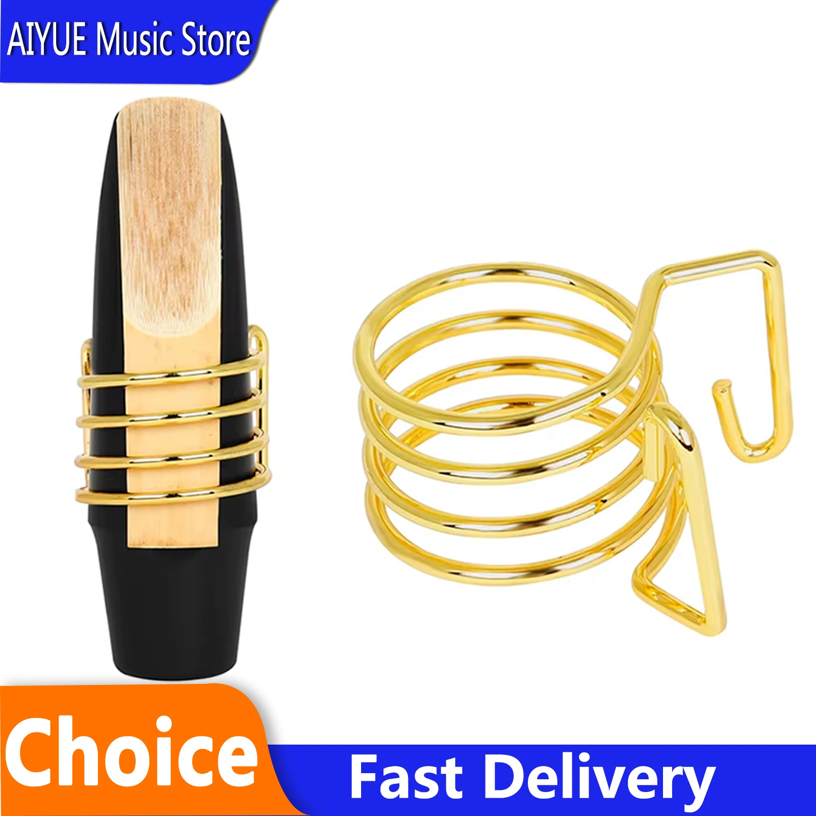 Alto Saxophone Clip Metal Skeleton Suitable For Gumwood Flute Heads Professional Parts Accessories Woodwinds Music instruments