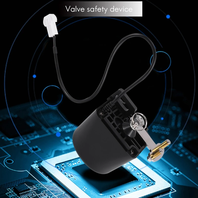 A21Q -Dc8v-Dc16v صمام إيقاف التشغيل التلقائي لجهاز إنذار إيقاف خط أنابيب المياه بالغاز للمطبخ والحمام