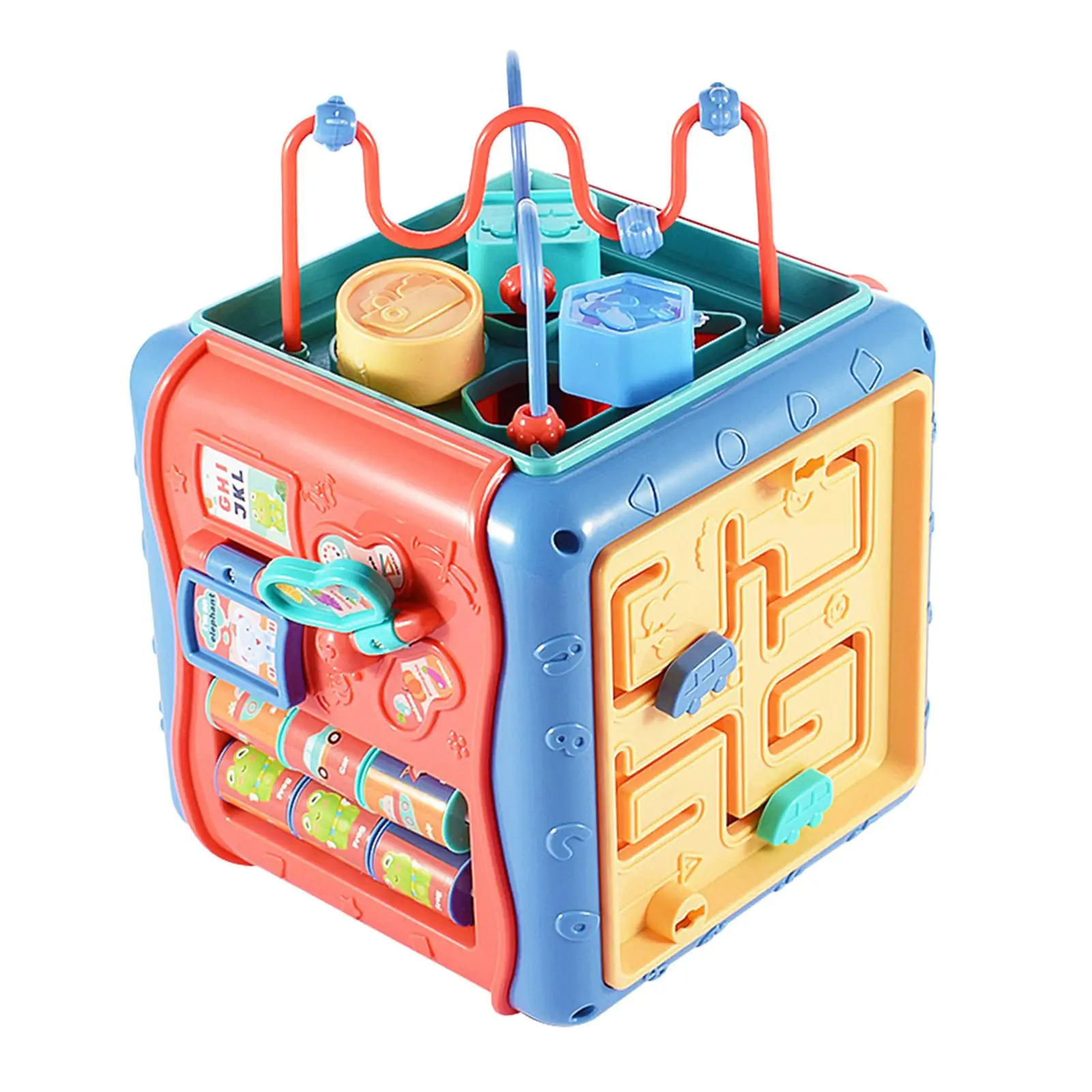 Geometry Learning Matching Sorting Shape Sorter Toy for Toddlers