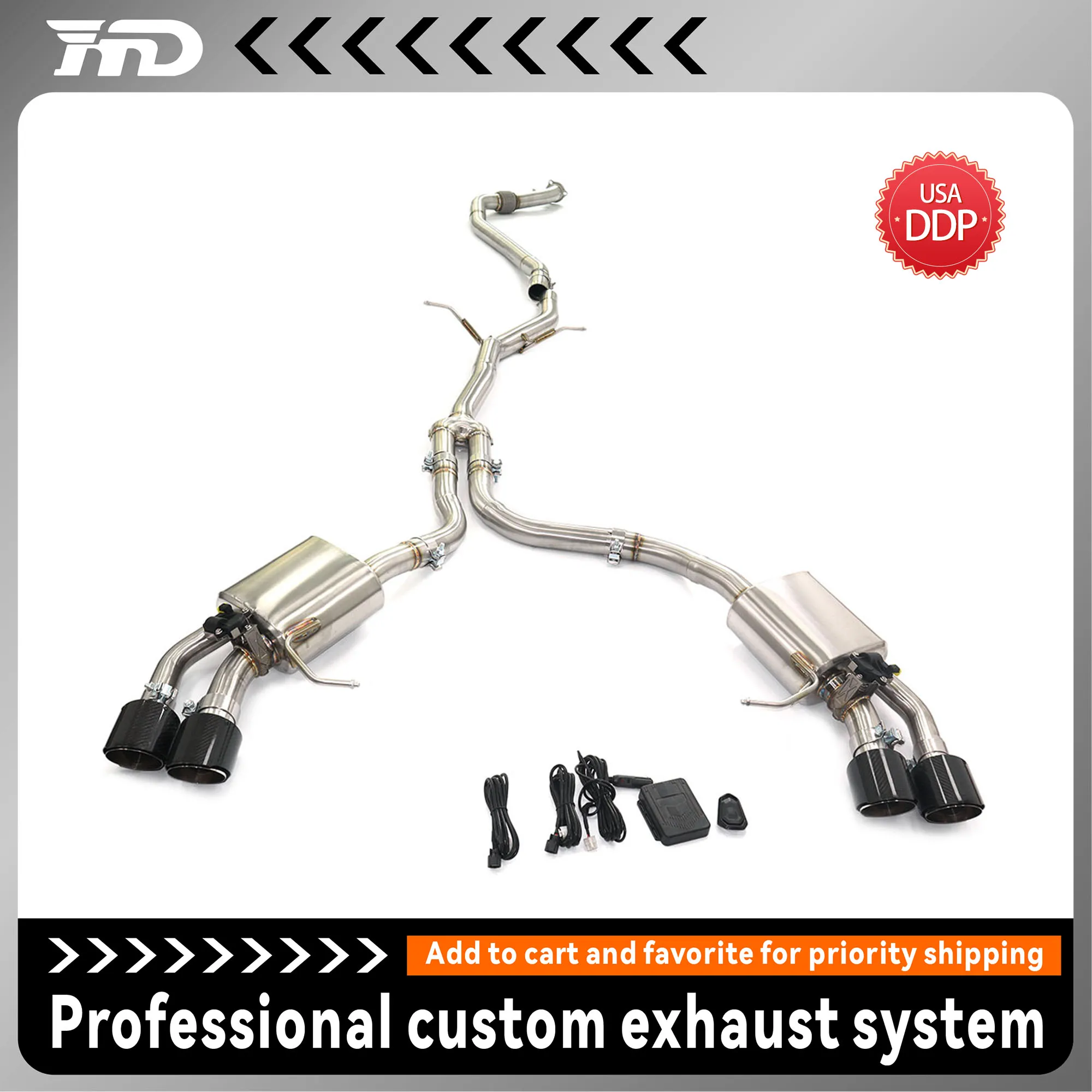 

Performance Racing Exhaust for Porsche Macan 95B 2.0T Aggressive Sound Deep Loud Stainless Steel Power Upgrade