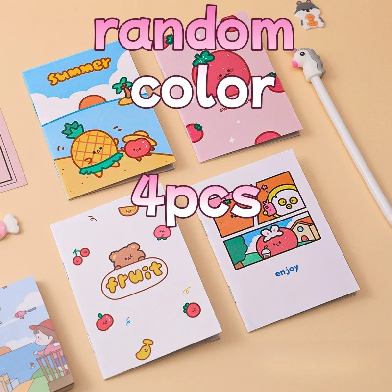 Leuke Capybara Mini Draagbaar Kladblok Kantooragenda Cartoon Klein Briefpapier Studentennotitieboekje Beloningscadeau voor kinderen