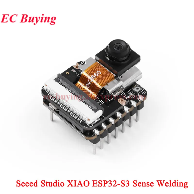 1 szt.-10 szt. Seeed Studio XIAO ESP32S3 Sense Seeeduino ESP32-S3 2.4G WiFi BLE Mesh 5.0 Wi-Fi OV2640 Moduł kamery OV2640 dla Arduino — zdjęcie 5