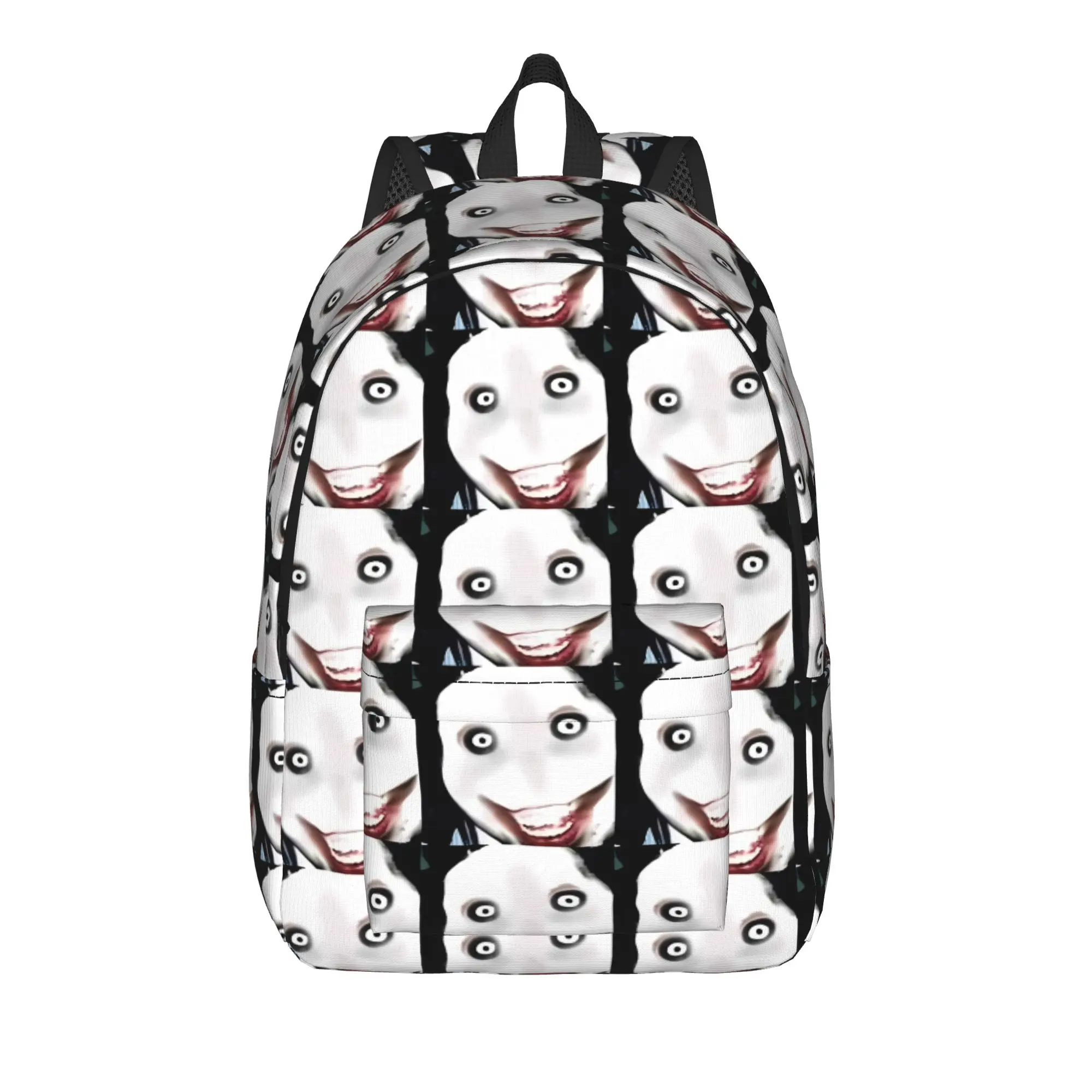 Jeff The Killer Backpack Creepypasta Hiking Backpacks Boy Girl Colorful Pattern High School Bags Kawaii Rucksack