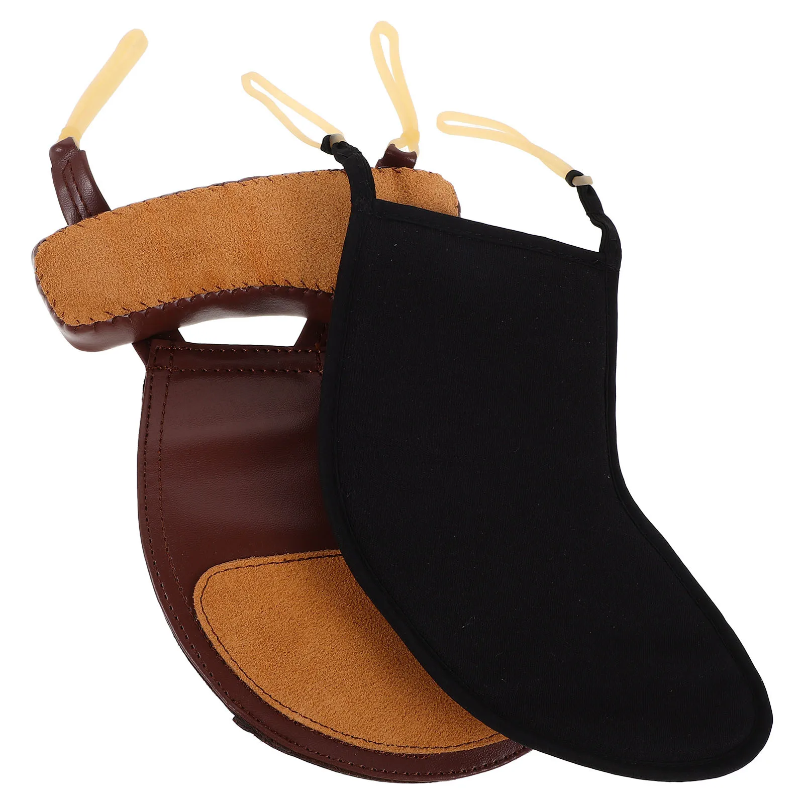 

2Pcs Violin Playing Accessory Soft Cotton Sheepskin Neck Cushion 34-44 Size Shoulder Rest Violin Chin Shoulder Rest