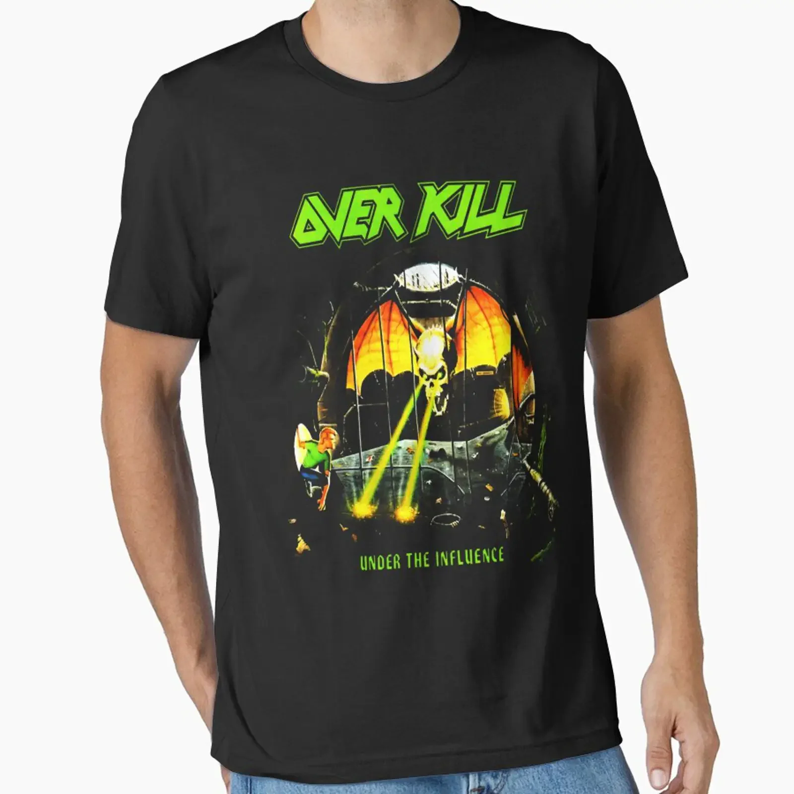 Overkill band metal popular Genres Thrash Essential T Shirt designed and sold by NikkiBergs vintage Washed Stylish Stretched