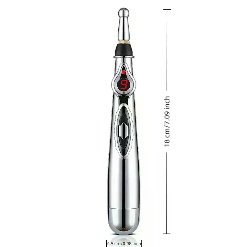 Pluma de acupuntura electrónica, pluma de punto de acupuntura, pluma de punto de acupuntura, pluma meridiana de energía, pluma de masaje, acupuntura