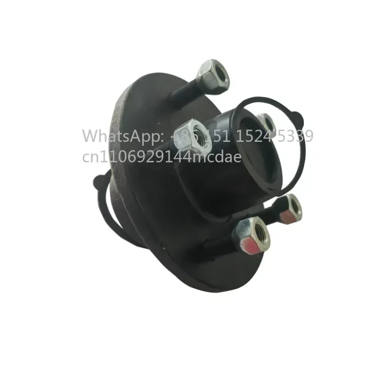 2026 Boat trailer accessories hub assembly, motor boat trailer accessories 5-hole hub, shaft head, large and small bearing