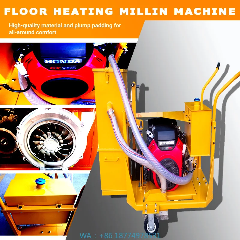 rifier Mini Concrete Scarifier 3phase groove Cutting MachineConcrete Floor Surface Scarifying Machine Manual Concrete Sca