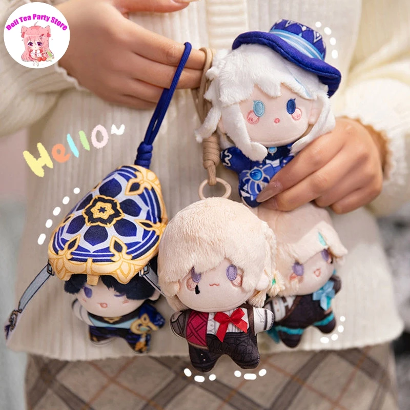 

Game Genshin Impact Lyney Scaramouche Furina Focalors Lynette Plush Doll Maumet Ornament Puppet Pendant Anime Cosplay Gift