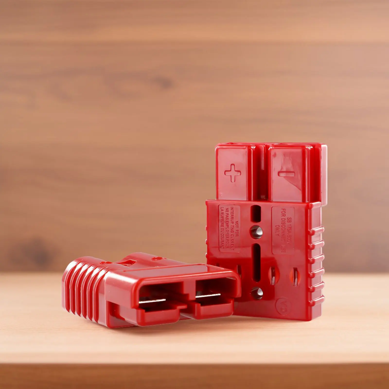 2X 175A Connectors with Straight Interface Type for Direct Cable Termination in Marine and Vehicle Power Systems