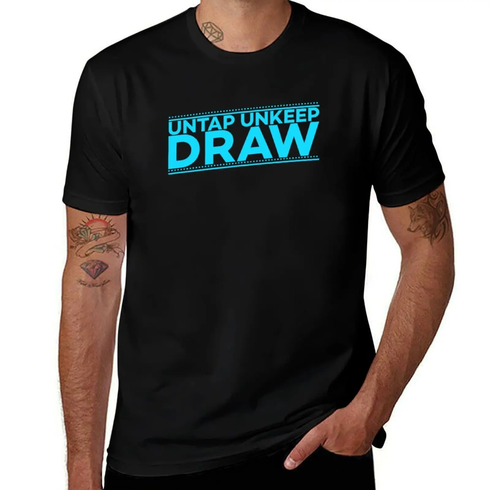 Untap unkeep draw. T-Shirt men t shirt cotton 100% T-Shirt