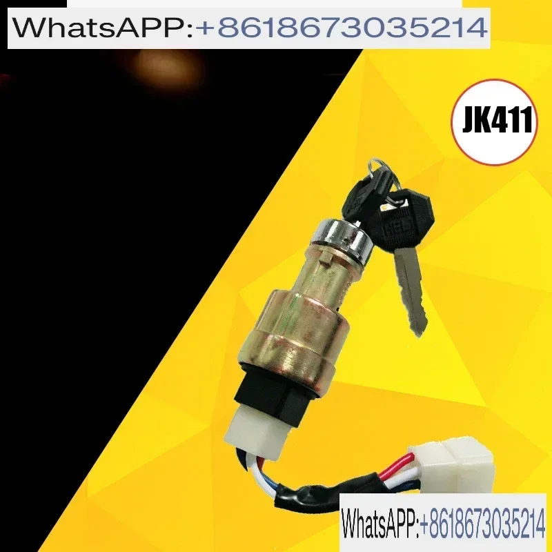 

Heli forklift start ignition switch JK411 Hangzhou Liugong Longgong platform Lifu 2345 ton electric door lock key