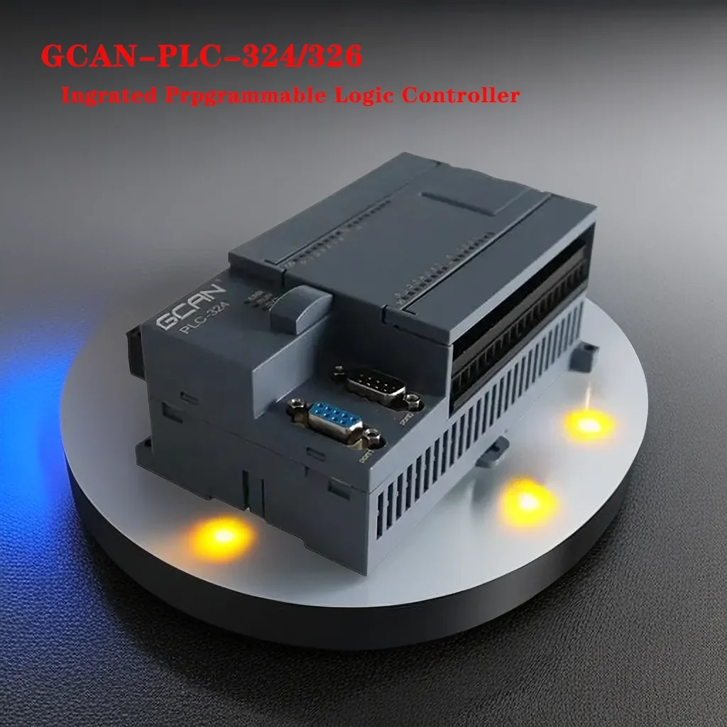 GCAN Integrated PLC Automation Controller 14 / 24 DI 10 / 16 DO 2 AI / AO Supports OpenPCS and Codesys Programming Software