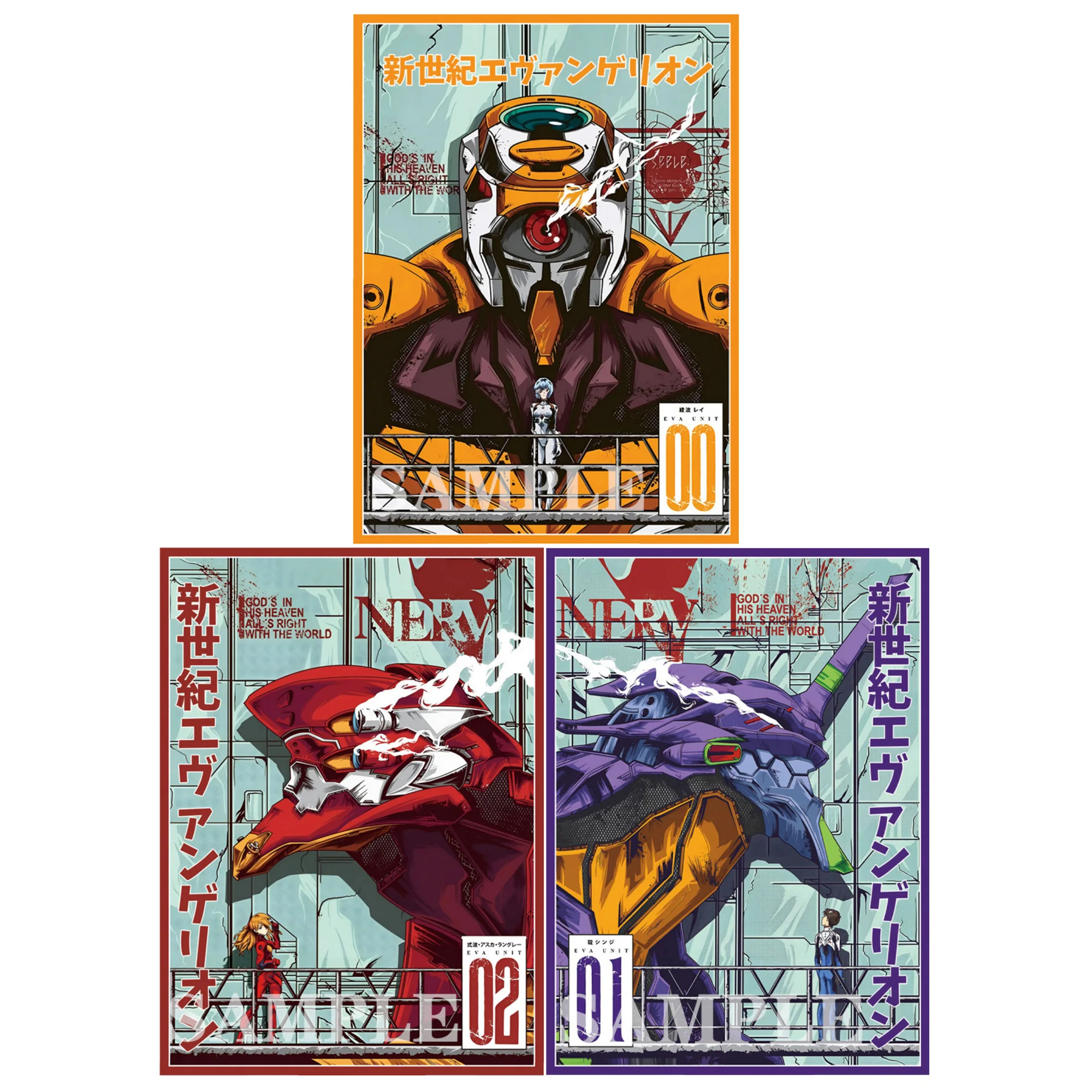 67X92Mm 60Pcs/set Diy Eva00 Prototype Card Sleeve Color Flash Ptcg Opcg Ws  Evangelion-01 Card Protection Cover Anime Card Gift - AliExpress 26