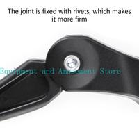Y1UC Universal Bike Stand Kickstand Alloy Adjustable Rear Side Stand MTB Bike Stand for Mountain Bike, Folding-Bikes