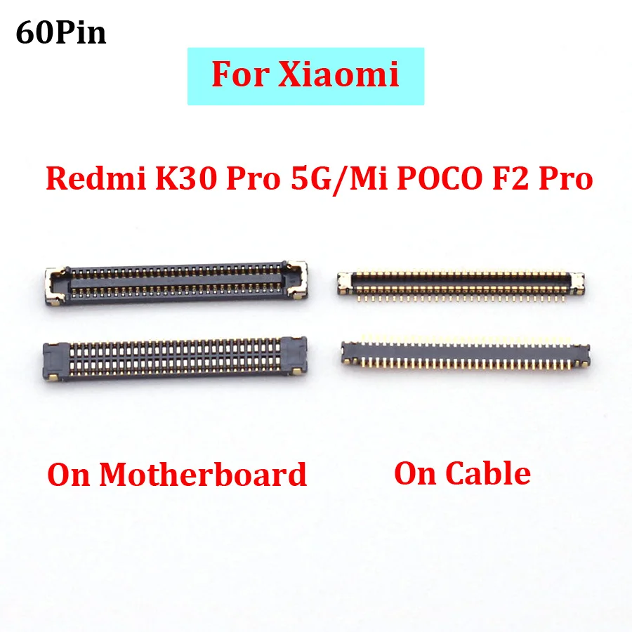 2PCS/Lot For Xiaomi Redmi K30 Pro 5G / Mi POCO F2 Pro USB Charging Dock Port FPC Connector