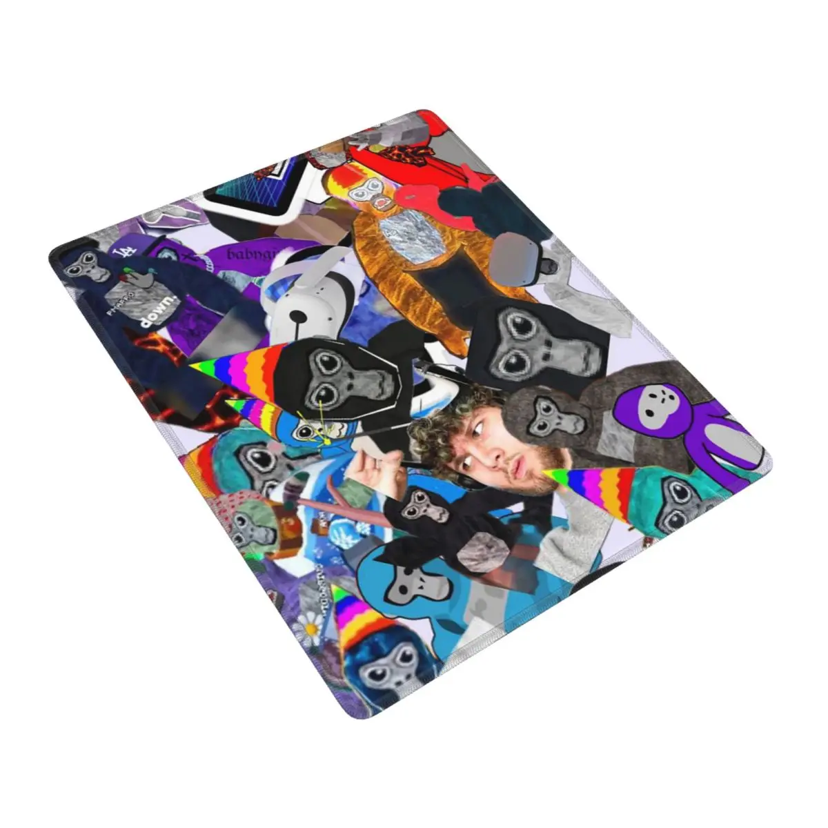 Gorilla Tag Monkey Mouse Pad Gamer PC Laptop Mats Keyboard Computer Gaming Office Accessories Desk Mat