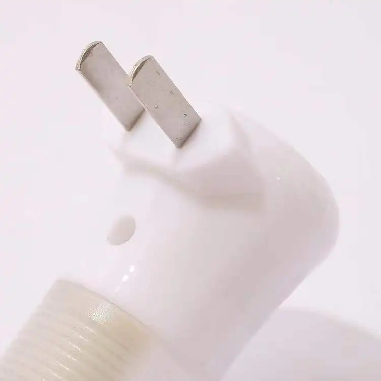 Mini luces LED de noche blancas, interruptor de encendido/apagado, decoración de dormitorio, lámparas de pared con enchufe estadounidense para habitación de niños, lámpara de noche, blanco frío y cálido