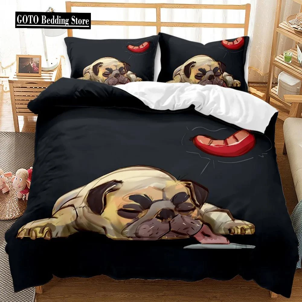 

Sausage Dog Beddings Cartoon Children Duvet Cover Sets Kids,twin Full Quilts Covers Home Textile Designer Bedding Dachshund 3d