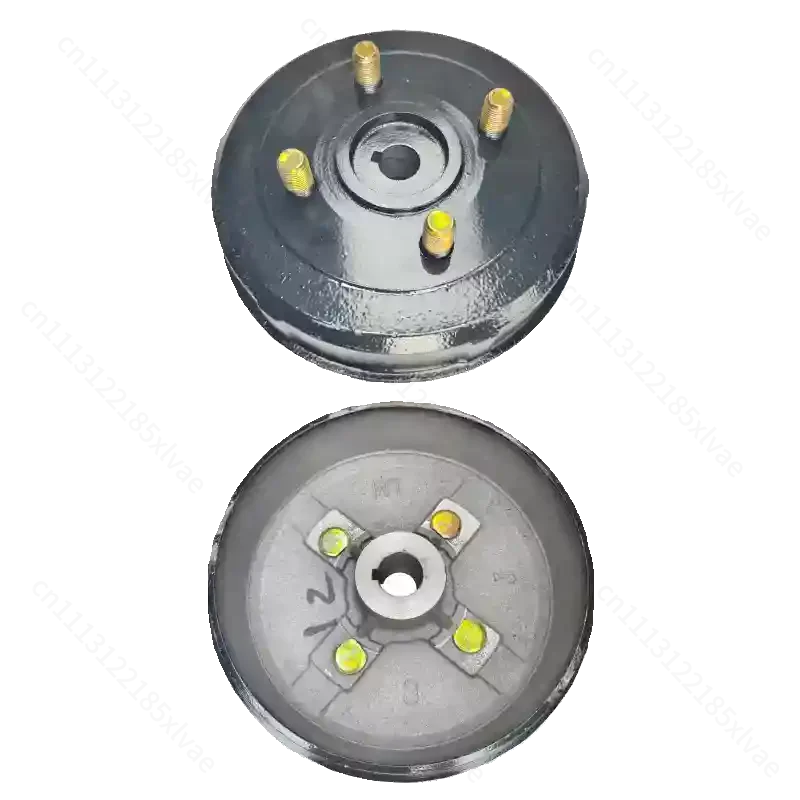 Electric Tricycle 130/160/180 Brake Hub Wheel Fixed Disc Rear Axle Brake Cover Replacement Brake Pot Hardware