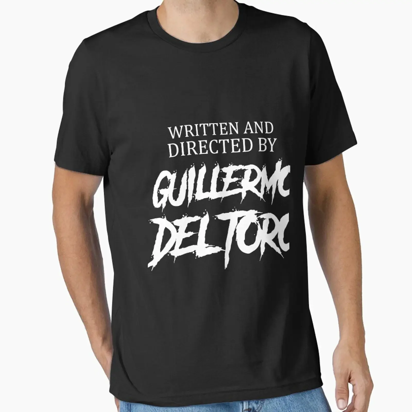 Written and directed by Guillermo del Toro Essential T Shirt vintage Washed Stretched Comfortable homme Breathable streetwear