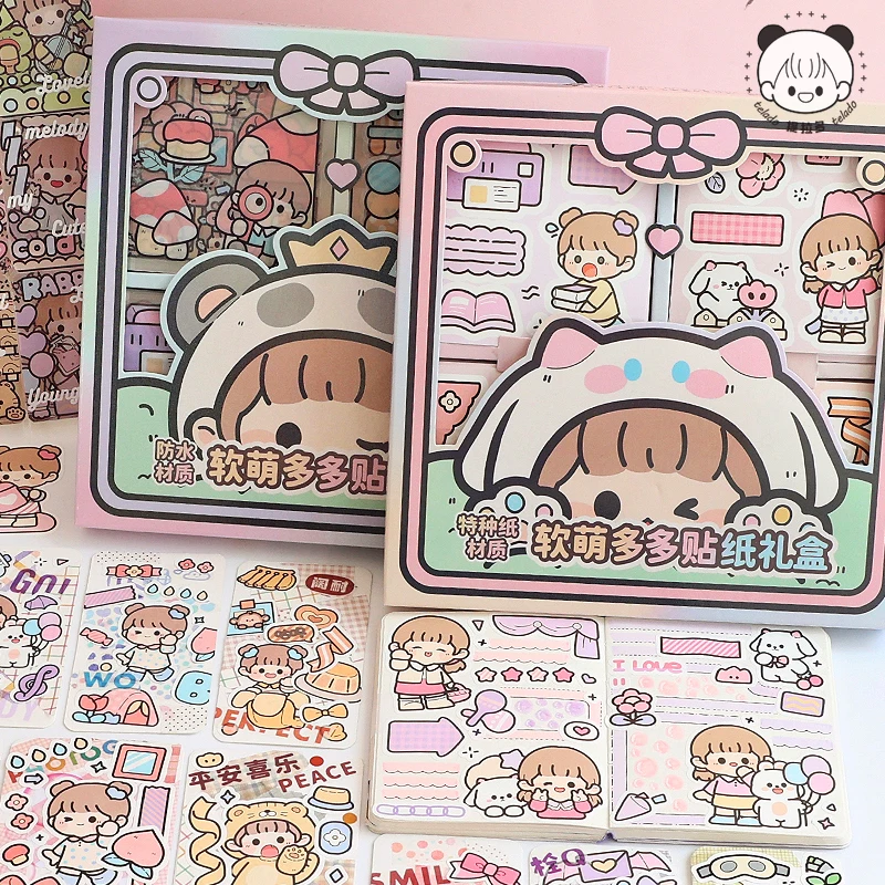 2packs/LOT Duoduo Sauce 72 Changes series cute lovely message sticker