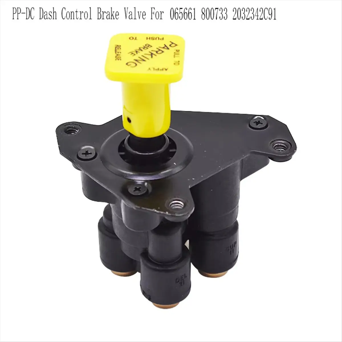 #27T Automotive Parts & Accessories,PP-DC Dash Control Brake Valve for International (Black)